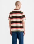 Levis Red Tab Vintage Stripe Tee, Red product photo View 02 S