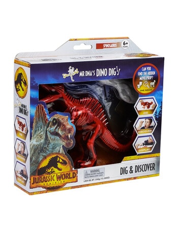 JW Slime Jurassic Dominion Mr. DNA'S Dino Dig, Assorted product photo