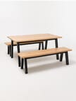 LUCA Portland Dining Table, 1.6m product photo View 04 S