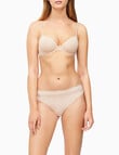 Calvin Klein Perfectly Fit Flex Lightly Lined Bra, Honey Almond product photo
