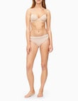 Calvin Klein Perfectly Fit Flex Lightly Lined Bra, Honey Almond product photo View 03 S