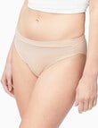 Calvin Klein Perfectly Fit Flex Bikini Brief, Honey Almond product photo View 04 S