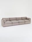 Marcello&Co Newport Fabric Modular Armless product photo View 06 S