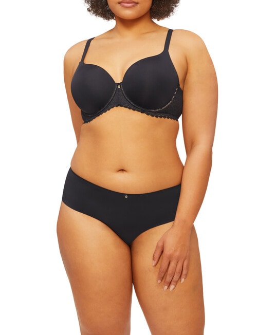 Nancy Ganz Revive Lace Contour Full Cup Bra, Black product photo