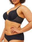 Nancy Ganz Revive Lace Contour Full Cup Bra, Black product photo View 04 S