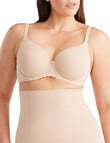 Nancy Ganz Revive Lace Contour Full Cup Bra Warm, Taupe product photo