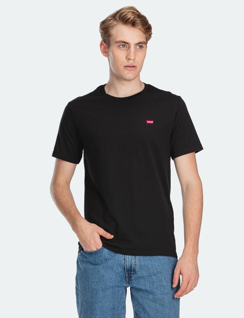 Levis Original Housemark Short Sleeve Tee, Black product photo