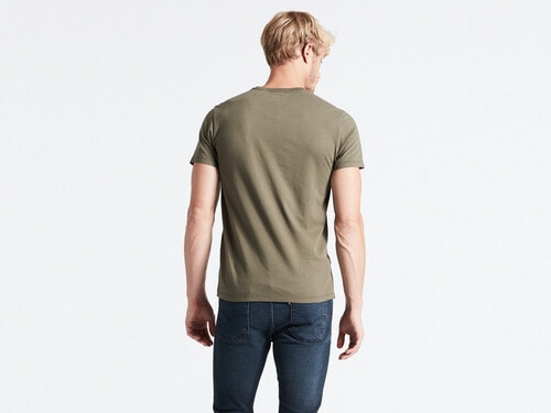 Levis Original Housemark Tee, Olive Night product photo View 02 L