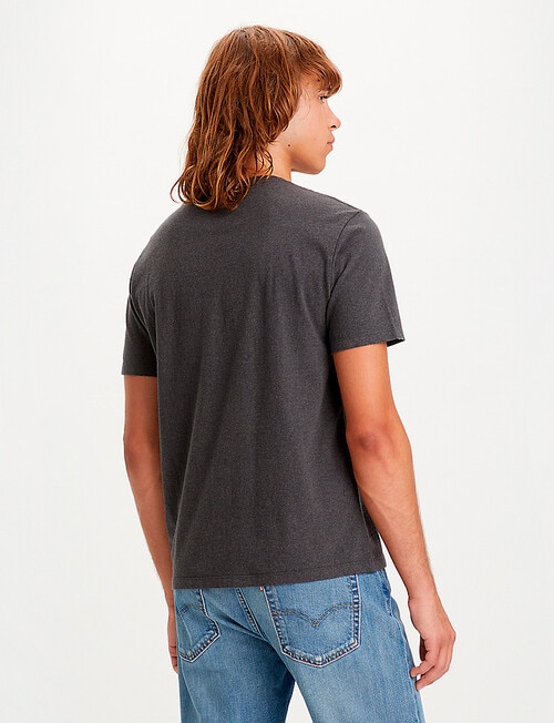 Levis Original Housemark Tee, Dark Gray product photo View 02 L