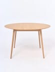LUCA Amalfi Round Dining Table, Natural product photo View 02 S