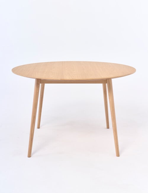 LUCA Amalfi Round Dining Table, Natural product photo View 02 L