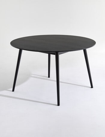 LUCA Amalfi Round Dining Table, Black product photo