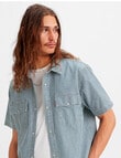 Levis Relaxed Fit Western Shirt, Mt Vander Railroad Stripe product photo View 03 S