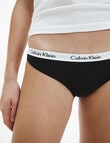 Calvin Klein Carousel Bikini Brief, 3-Pack, White, Grey & Black product photo View 02 S