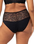 Triumph Essential Lace Maxi Brief, Black, 10-18 product photo View 02 S