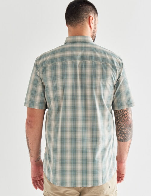 Kauri Trail Short Sleeve Cooper Shirt, Stone product photo View 02 L