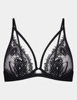 Me By Bendon Lacey Elyse Underwire Bra, Black, B-G product photo View 04 S