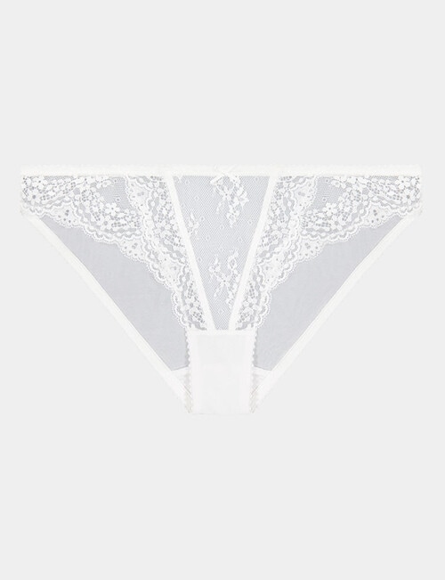 Bendon Sofia Bikini Brief, Bright White, XS-XL product photo View 04 L