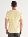 Chisel Ultimate Crew Tee, Yellow product photo View 02 S
