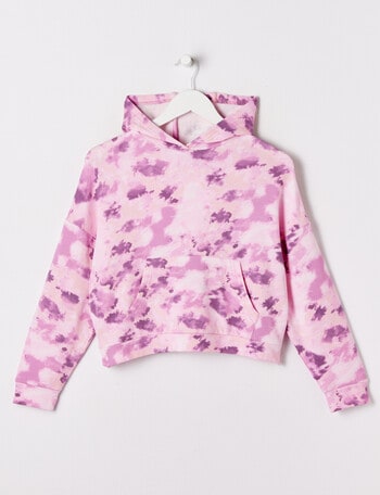 SUPERFIT GIRL Cross Back Hoodie, Orchid product photo