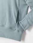 SUPERFIT GIRL Relax Pull-On Hoodie, Sage product photo View 03 S