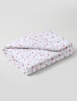 Teeny Weeny Reversible Quilt, Floral product photo View 02 S