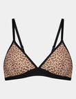 Me By Bendon Impression Soft Cup Bra, Leopard Print, S-XL product photo View 05 S