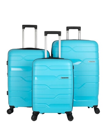 Voyager Hanoi 3-Piece Trolley Set, Teal product photo