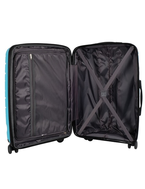 Voyager Hanoi 3-Piece Trolley Set, Teal product photo View 04 L