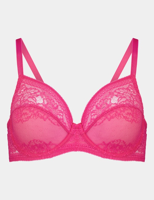Bendon Eternal Underwire Bra, Fuchsia Purple, B-E product photo View 04 L