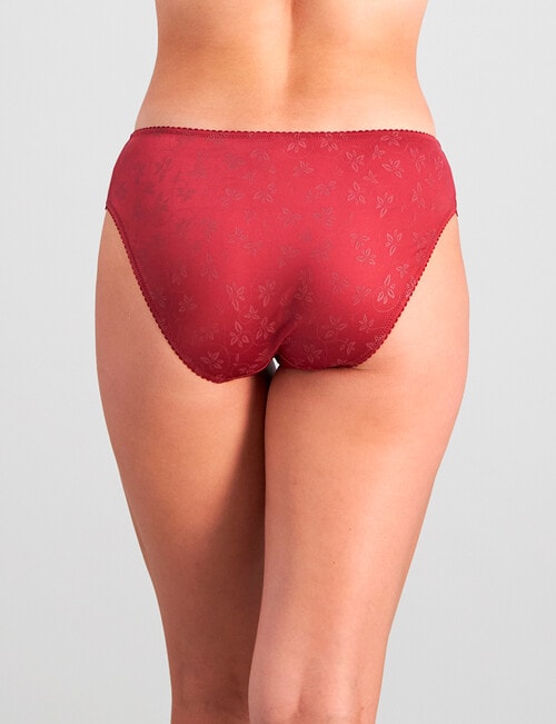 Bendon Yvette Bikini Brief, Tibetan Red, S-XL product photo View 02 L