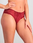 Bendon Yvette Bikini Brief, Tibetan Red, S-XL product photo View 03 S