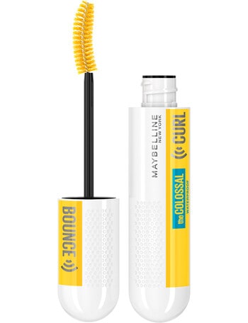 Maybelline Colossal Curl Bounce Waterproof Mascara, Black product photo