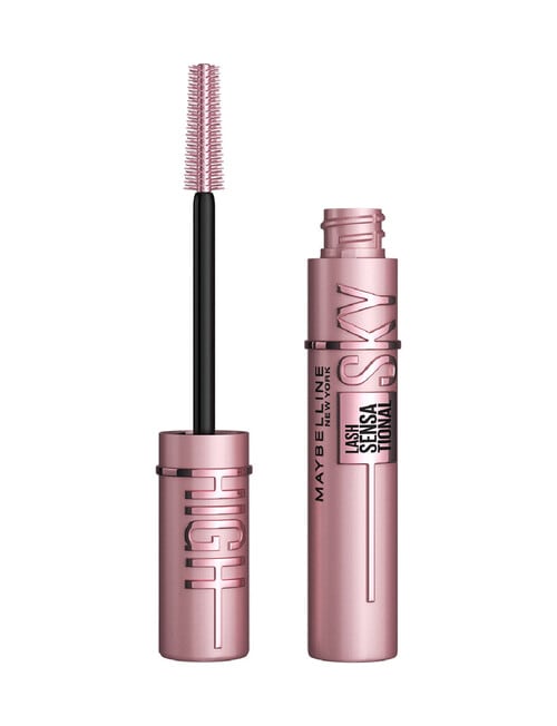 Maybelline Lash Sensational Sky High Washable Mascara, Blackest Black product photo