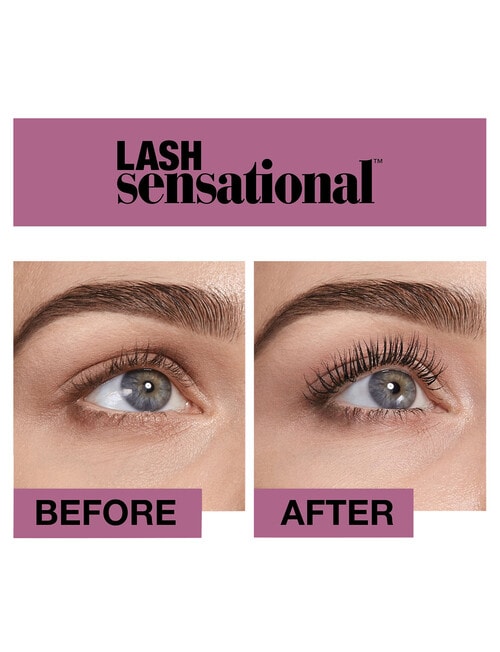 Maybelline Lash Sensational Washable Mascara, Blackest Black product photo View 05 L