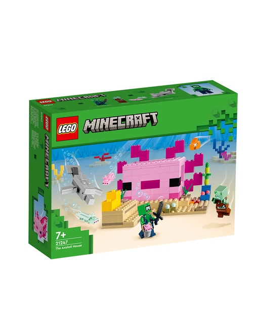 LEGO Minecraft The Axolotl House, 21247 product photo View 02 L