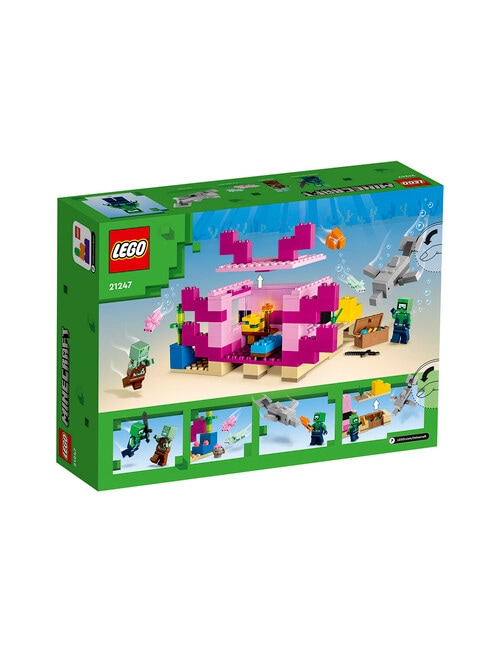 LEGO Minecraft The Axolotl House, 21247 product photo View 06 L