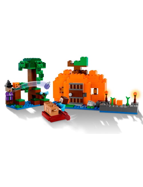 LEGO Minecraft The Pumpkin Farm, 21248 product photo View 03 L