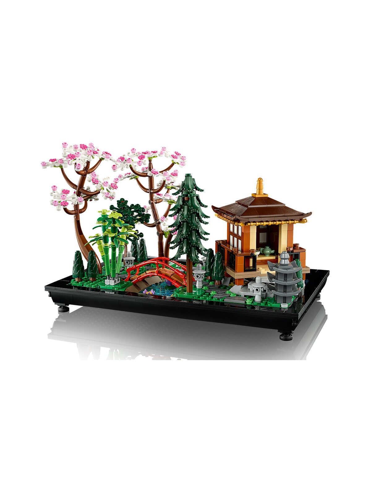 Le tante piante LEGO di 10315 Tranquil Garden