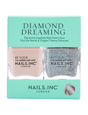 Nails Inc Diamond Dreaming Nail Polish Duo product photo