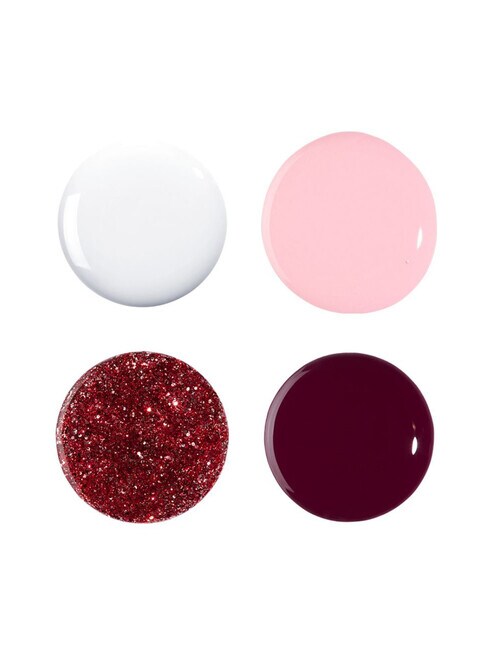 Nails Inc Red Velvet Please Nail Polish Set Nail Polish