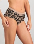 Bendon Seamless High Rise Brief, Leopard Lover, XS-2XL product photo View 03 S