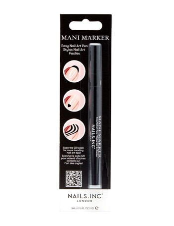 Nails Inc Mani Marker Nail Art Pen, Black product photo