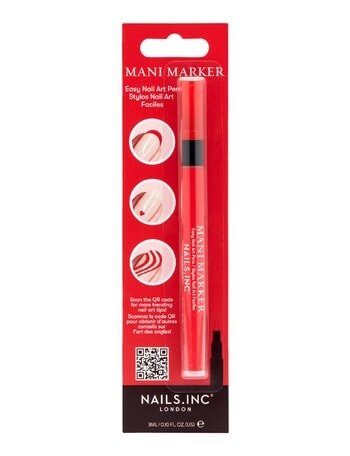 Nails Inc Mani Marker Nail Art Pen, Red product photo