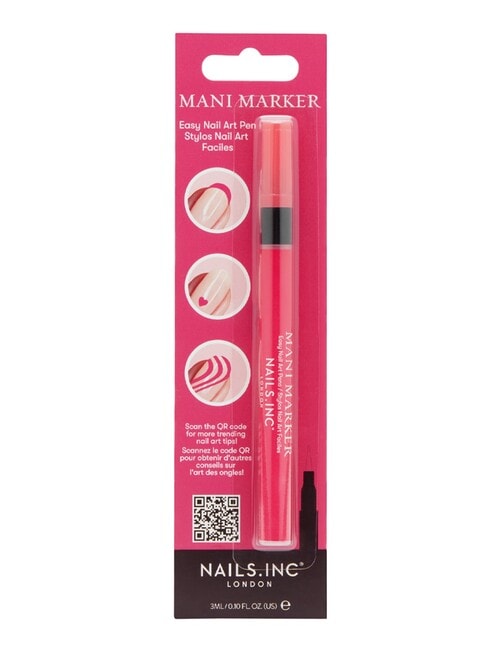 Nails Inc Mani Marker Nail Art Pen, Pink product photo