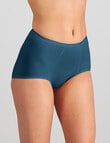 Bendon Body Cotton Trouser Brief, 2-Pack, Med Blue & Ink, S-XL product photo View 03 S