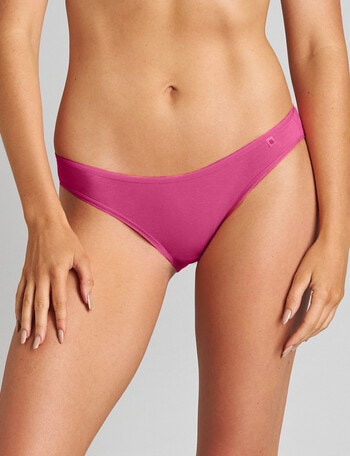 Bendon Clemence Bikini Brief, Fuchsia Purple, S-L product photo