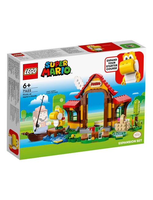 LEGO Super Mario Picnic at Mario's House Expansion Set, 71422 product photo View 02 L
