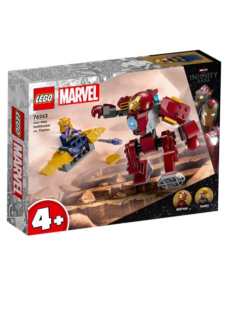 Lego Marvel Heroes Iron Man Hulkbuster vs. Thanos, 76263 product photo View 02 L