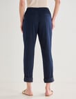 Ella J Roll-Up Pant, Navy product photo View 02 S